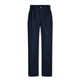 thumbnail image 5 of AherBiu Pantalon Habillé pour Homme Rétro à Taille Extensible, Jambe Droite, avec Poches, Pantalon Classique Ajusté, 5 of 5