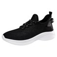 thumbnail image 1 of WEAIXIMIUNG Sneakers Men Size 15 Wide Men Sports Shoes Outdoor Fashionable New Pattern Solid Color Mesh Breathable Comfortable Lightweight Non Summer Lace Up Casual Shoes, 1 of 9