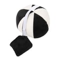 thumbnail image 2 of Baby Sensory Ball, Labor Saving Safe Washable Baby Vision Training Ball Prevent Fading Skin Friendly With Bell For 0-12 Months Baby Black And White Ball, 2 of 8