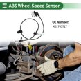 thumbnail image 2 of Unique Bargains ABS Wheel Speed Senor ABS Sensor Anti-lock Braking System Sensor for Mazda CX-5 2013-2016 AWD No.K0174371Y Rear Left Right, 2 of 7