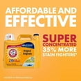 thumbnail image 2 of Arm & Hammer Détergent à Lessive Liquide Clean Fresh Scent, 215 Brassées, 6,36 L, 2 of 5