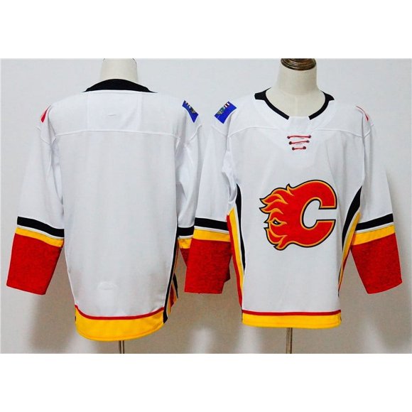 NHL jerseys Flames ice hockey jerseys Calgary Flames nhl hockey uniforms foreign trade jerseys