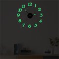 thumbnail image 2 of Agiferg DIY Luminous Stereo Digital Wall Clock Creative Wall Sticker Clock Living Room Decoration Clock, 2 of 6