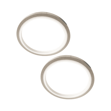 2X Ruban de Laisse pour Raquette de Tennis Poids Argent Auto-Adhérence 4 Mètres/rouleau Ajoute du Poids et de la Puissance à la Raquette 6,35 mm