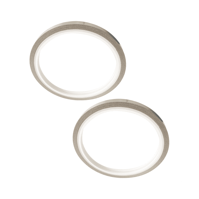 2X Tennis Racquet Lead Tape Weight Silver Self-Adhesion 4 Meter/Roll Add Weight & Power to Racquet 6.35mm