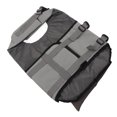 thumbnail image 1 of Dog Life Vest Dog Lifesaver Adjustable Safe Pet Floatation Jacket With Back Handle D Ring For Beach Boating Swimming Gray, 1 of 8