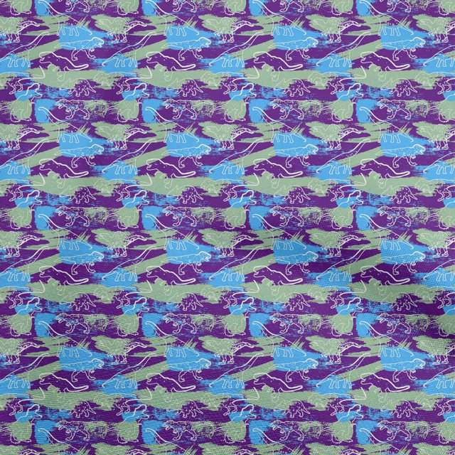 oneOone Viscose Jersey Violet Fabric Abstracts Craft Projects Decor Fabric Printed By The Yard 60 Inch Wide