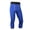 Blue, variant on asjyhkr Mens 3/4 Compression Pants Gym Basketball Athletic Leggings Sports Running Spandex Base Layer