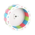 thumbnail image 1 of Shape Hamster Wheel Silent Sunflower Shape PVC Screw Assembly Pet Running Wheel for Pet Hamster Sports, 1 of 5