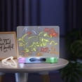 thumbnail image 3 of 3D Magic Drawing Pad 3D Light Board Tracing and Drawing Pad Painting Kit with LED Lamp Holder Reusable 3D Magic Painting Board for 4 5 6 7 8 Years Old Kids, 3 of 5