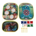 thumbnail image 2 of Bean Bags Throw Target Toy, Powerful Detachable Multiring Interesting 2 In 1 Bean Bag Kids Dartboard Toy with Storage Bag for Floor for Lawn for Backyard, 2 of 7