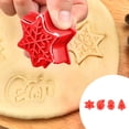 thumbnail image 1 of Amzcrzy Décorations de Noël, Moules à Biscuits et Gâteaux de Noël Moules à Biscuits Ensemble de 4 Pcs Bricolage Pâtisserie Moules à Biscuits Outils pour Retourner les Gâteaux Moules à Tarte Convenant aux Cuisines Domestiques Moules à Biscuits, 1 of 6