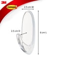 thumbnail image 3 of Command™ Outdoor Window Hook 17091CLRAWVPEF, Clear, Medium, 3 of 9
