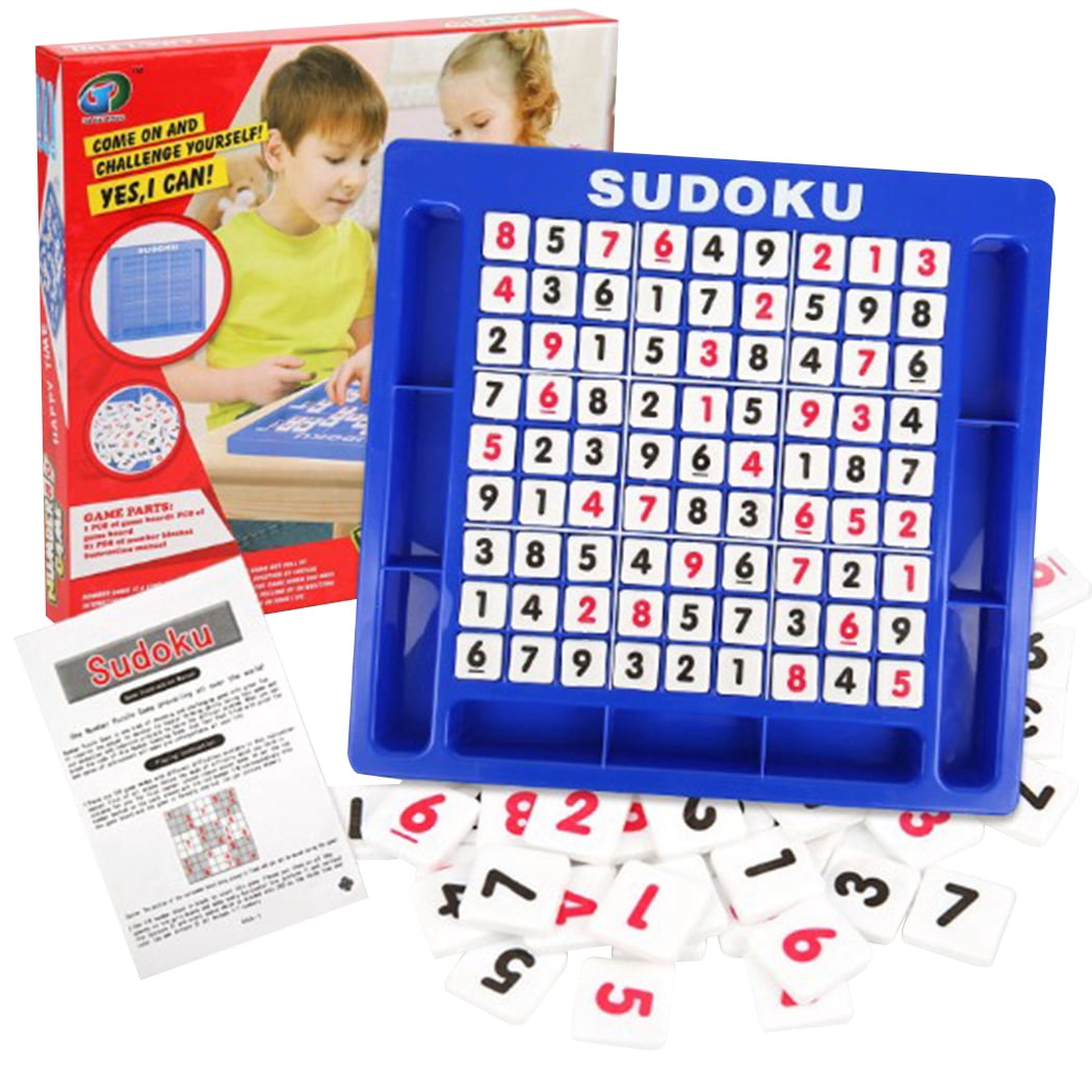 Kids Sudoku Game Chess Early Education Puzzle Game Board Game Puzzle Toy Chess