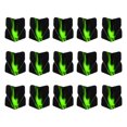 thumbnail image 1 of Unique Bargains Fléchettes Standard, Lot de 30 Vols, Noir, Vert, 1 of 5