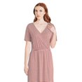 thumbnail image 2 of Robe cache-cœur mi-longueur George pour femmes, 2 of 6