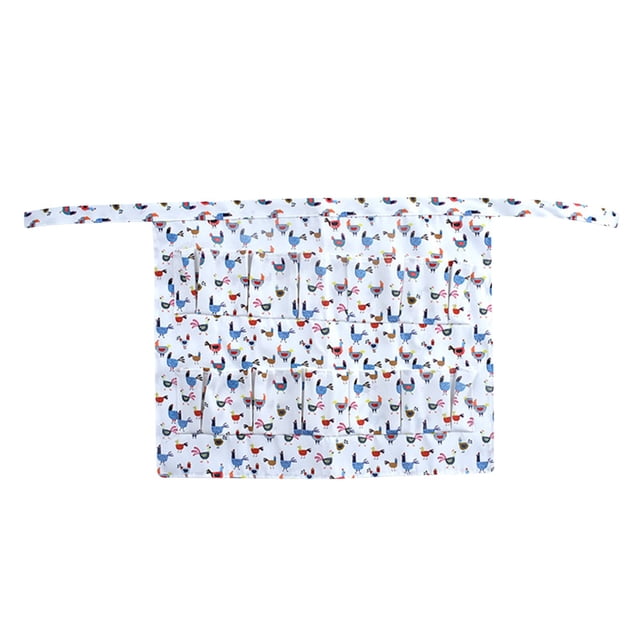 Daisyyozoid Fashion Collecting Apron Pockets Holds Chicken Farm Home Apron
