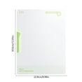 thumbnail image 3 of Btomtd A4 Rotating Double-Ring Binder Transparent Binder For Exam Papers And Materials Student Document Organizer, 3 of 6