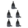 thumbnail image 1 of kurtrusly Hands Free No Burden Outdoors Chest Bag Soft Polyster Large Capacity Easy To Carry Chest Bag For Men grey 5Set, 1 of 6