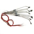 thumbnail image 2 of Model Railway Street Lights Lamps Pack Of 10 OO Guage LED 8CM, 2 of 10