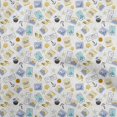 thumbnail image 1 of oneOone Polyester Spandex Yellow Fabric Travel Sewing Craft Projects Fabric Prints By Yard 56 Inch Wide, 1 of 4