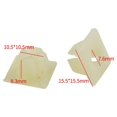 thumbnail image 2 of 50x Clips de Support d'Écrou de Pare-Chocs de Plaque d'Immatriculation #14 Oeillet de Vis pour GMC Remplace, 2 of 12