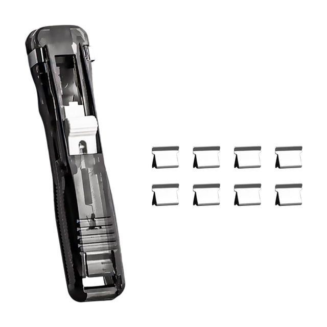 &Craft&Stationery Reusable Desktop Stapler With Dispenser Portable Fastener For Binding Ideal For Home School Use
