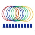 thumbnail image 2 of Kids Exercise Hoop, Hand Foot Coordination 18.9in Hoop Ring with Connector Toy Innovative  for Home, 2 of 7