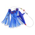 thumbnail image 2 of Bait Trolling Lure Bait Rig Lure 1set Metal plastic 210g Stronger Winding More Dynamic Posture Marlin Sailfish, 2 of 10