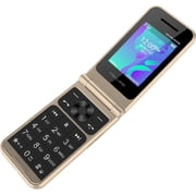 MAXWEST Neo Flip LTE 4G - GSM Unlocked Smartphone - International Model - Gold - Brand New