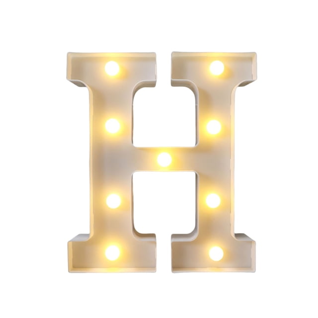 RXIRUCGD Letters Lights Alphabet Lamp LED Letter Lighting Letter Light Illuminated Letters Night Lights Decoration For Birthday Party Wedding Children’s Room