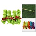thumbnail image 4 of ziyahi 4Pc 6,65ft Trip Réfléchissant Nylon Cordon Tente Guy Ligne Corde pour Extérieur Vert, 4 of 8