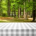 thumbnail image 3 of 1 Set Outdoor Stretchable Table Cover Flannel Table and Chair Cover Picnic Table Cover, 3 of 9