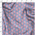 thumbnail image 3 of Soimoi Rayon Fabric Pig Animal Print Sewing Fabric Yard 56 Inch Wide, 3 of 5