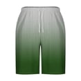 thumbnail image 4 of EOYWHK Mens Gym Shorts Big and Tall Athletic Swimwear Shorts Gradient Color Board Shorts Elastic Waist Beach Shorts Drawstring with Pockets ,Sizes S-5XL, 4 of 5