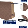 thumbnail image 3 of 2024 Reversible Quilted Sofa Cover  Water Resistant Slipcover Furniture Protector  Washable Couch Cover with Non Slip Foam and Elastic Straps for Kids  Dogs  Pets (Small  Pink/Beige), 3 of 7