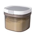 thumbnail image 2 of Airtight Lock Food Container Drop-resistant Durable Sealed Jars for Flour Sugar Pasta Snacks - 1.8L, 2 of 3