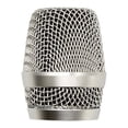 thumbnail image 1 of pitrice Grille de Microphone de Remplacement Portable Professionnelle Détachable Filaire Sans Fil avec Éponge Intégrée KTV Fête Concert Tête de Micro Pièce Type 5 Argent, 1 of 8