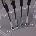 thumbnail image 3 of Decodeary 4pack/lot Easy Cleaning Ballpoint Pen Display Stand Unique Durable Plastic Transparent Color 1Set, 3 of 6