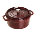 thumbnail image 1 of STAUB La Cocotte 3.7 L Cast Iron Round Cocotte, Grenadine-Red, 1 of 5