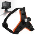 thumbnail image 4 of Motorcycle Helmet Mount Bracket, Shockproof Prevent Slip Buckle Reinforced Polyester Ribbon Helmet Front Chin Bracket Holder  For Hero 9 8 7 6 5 Blue,Orange,Black, 4 of 8