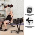 thumbnail image 4 of Lifepro Support d'Haltère Ajustable pour PowerFlow Pro et PowerFlow Max, Ensemble d'Haltères Réglables - Support d'Haltère Réglable avec Roulettes Métalliques Améliorées pour un Entraînement Pratique et Sécuritaire, 4 of 4