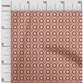 thumbnail image 1 of oneOone Viscose Chiffon Fabric Circle Block Print Fabric By The Yard 42 Inch Wide, 1 of 4