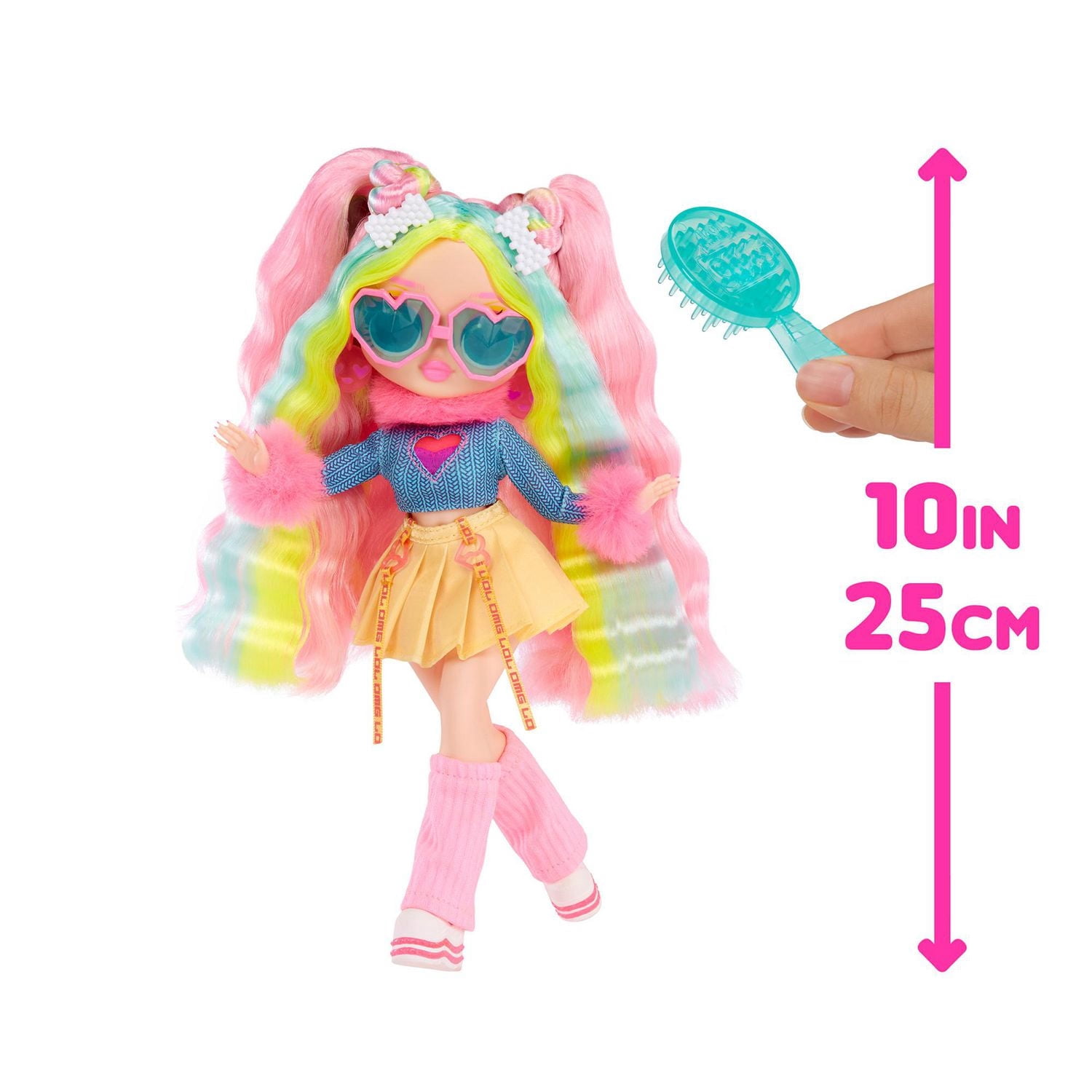 LOL Surprise OMG Sunshine Makeover™ Bubblegum DJ Fashion Doll with