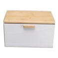 thumbnail image 4 of Iron Bread Box Holder,Iron Bread Box Trapezoidal Bread Box Large Capacity Iron Bread Box Cutting-Edge Features, 4 of 8