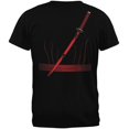thumbnail image 2 of Halloween Red Clan Ninja Assassin Costume Mens T Shirt, 2 of 2