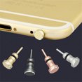 thumbnail image 4 of Universal Aluminium Alloy 3.5mm Audio Earphone Dust Plug Phone Dustproof Cap Stopper Sim Card Tray Eject Pin Workhe, 4 of 9