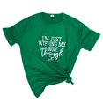 thumbnail image 1 of AMERTEER T-Shirts à Col Rond pour Femmes, Mode, Imprimés, Grande Taille, Manches Courtes, T-shirt Graphique, Hauts T-shirt pour Femmes, 1 of 6