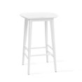 thumbnail image 1 of Steve Silver Hilton White Solid Acacia Wood Counter Stool, 1 of 6