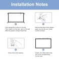 thumbnail image 4 of 150 Inch 4K HD Portable Foldable Projector Screen for Indoor Outdoor Home Theater Office Meeting, 4 of 7